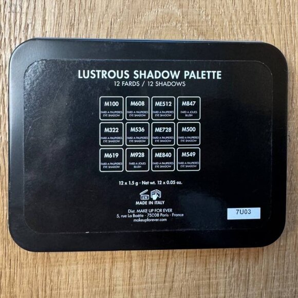 Makeup Forever Lustrous Shadow Limited Edition Palette - Picture 3 of 6